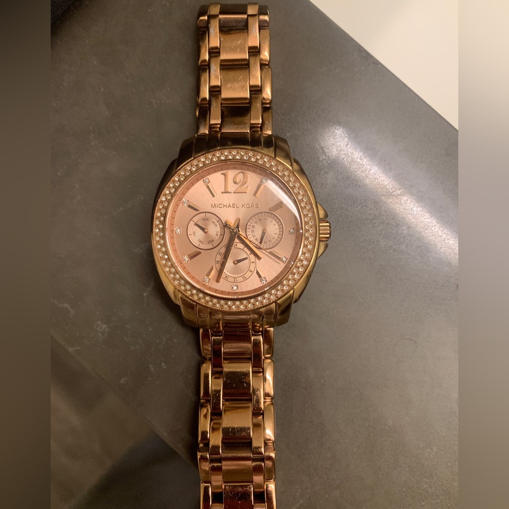 Michael Kors Rose gold watch